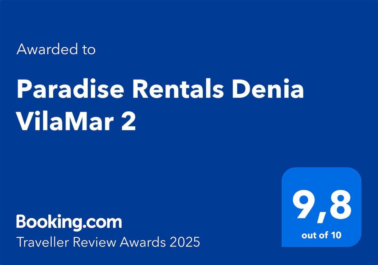 Paradise Rentals Denia Vilamar 2 Eksteriør bilde